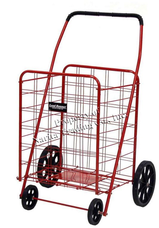 Blue Shopping Grocery Foldable Cart Loadrunner 